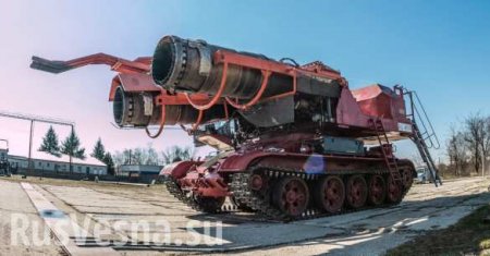 Под Ростовом появился «танк ядерного апокалипсиса» (ФОТО)