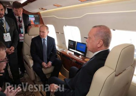 Путин и Эрдоган прибыли на авиасалон МАКС-2019 в Жуковском (+ВИДЕО, ФОТО)