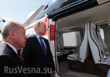 Путин и Эрдоган прибыли на авиасалон МАКС-2019 в Жуковском (+ВИДЕО, ФОТО)