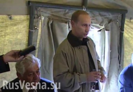 Путин в Дагестане выпил с участниками боевых действий, как обещал 20 лет назад (+ФОТО, ВИДЕО)