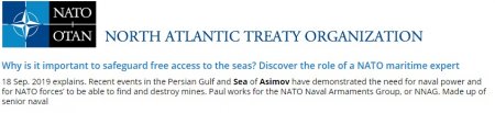 В НАТО нашли таинственное «море Азимова», о котором никто не знает