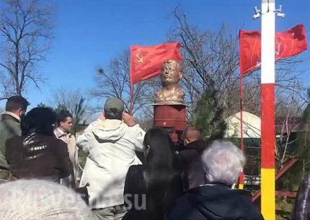 В России открыли ещё один памятник Сталину (ФОТО, ВИДЕО)