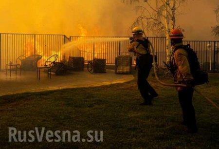 Страшные пожары в США: В Калифорнии эвакуировали более 100 тысяч человек (ФОТО, ВИДЕО)