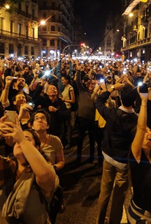 Массовые протесты в Барселоне — фоторепортаж «Русской Весны» из столицы Каталонии (ФОТО, ВИДЕО)