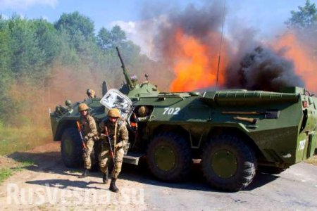«Российские диверсанты атаковали» — украинские СМИ распространяют видео боя морпехов ВСУ (ВИДЕО)