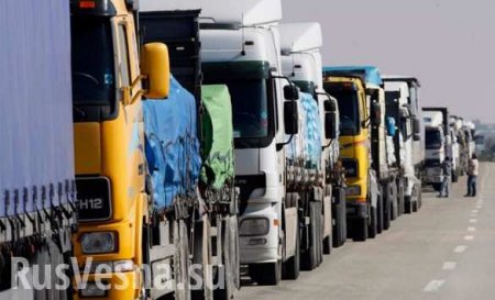 Транспортный коллапс: тысяча фур застряла на западных границах Украины (ВИДЕО)