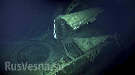На дне моря найден американский авианосец, потопленный японским камикадзе (+ФОТО, ВИДЕО)