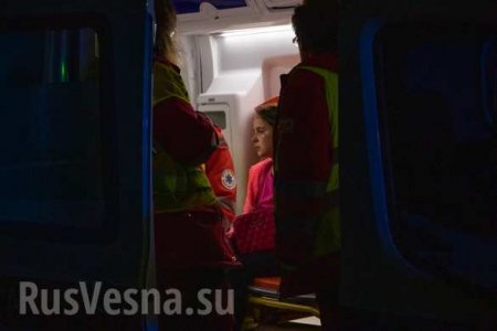 В Киеве полицейские врезались в машину с ребёнком (ФОТО, ВИДЕО)