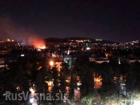 СРОЧНО: По столице Сирии нанесён ракетный удар (ФОТО)