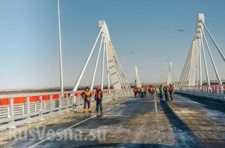 Мост через Амур в Китай — Россия построила свою часть (ФОТО, ВИДЕО)