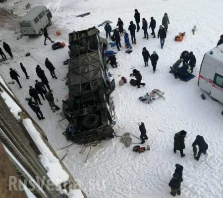 В Забайкалье перевернулся автобус: 15 жертв (+ВИДЕО, ФОТО)