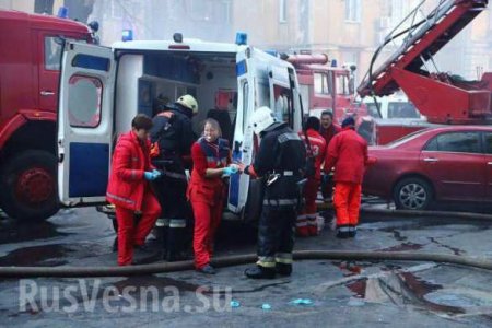 Страшный пожар в колледже Одессы — множество пострадавших (ФОТО, ВИДЕО)