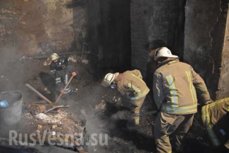На пепелище страшного пожара в Одессе обнаружены тела всех погибших (ФОТО, ВИДЕО)