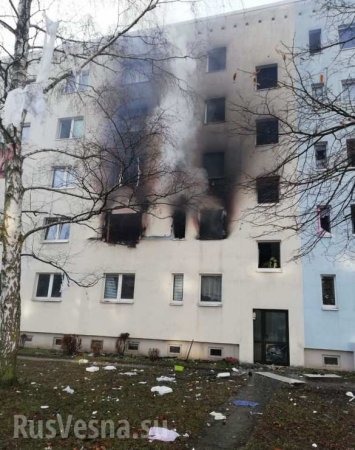 Десятки пострадавших и один погибший: взрыв прогремел в жилом доме в Германии (+ВИДЕО, ФОТО)