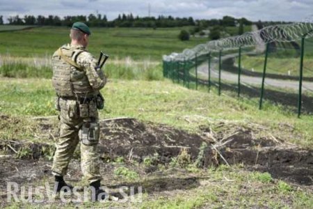 Украинские пограничники попали в ловушку у границы с Россией (ФОТО)