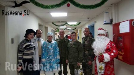 Снегурочка в камуфляже: спецоперация армии России в Сирии (ФОТО)