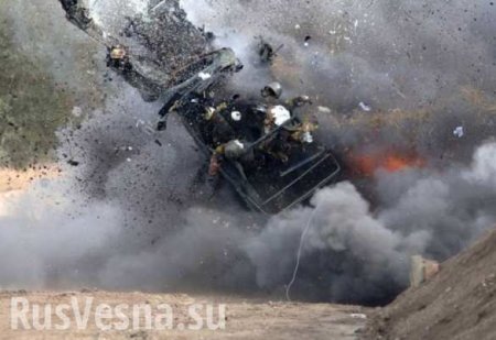 Удирали от погони — подробности подрыва грузовика с карателями: сводка ЛНР