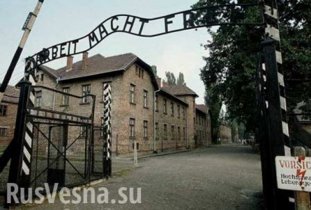 В Германии освобождение Освенцима приписали армии США