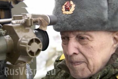 Цель поражена! — 94-летний ветеран Великой Отечественной пострелял из гаубицы (ФОТО, ВИДЕО)