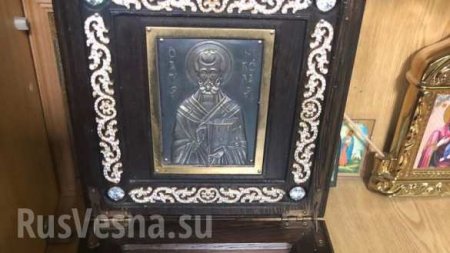 Украинец украл из храма мощи Святого Николая и подарил их другу (ФОТО)