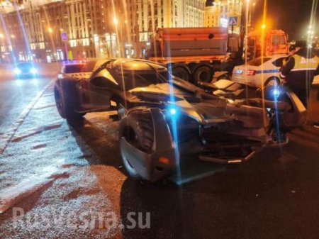 В Москве задержали «бэтмобиль» (ФОТО, ВИДЕО)