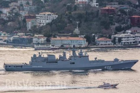 Российские фрегаты, вооружённые «Калибрами», направились к Сирии через турецкие проливы (+ФОТО)