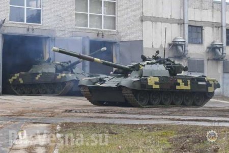 ВСУ получили партию модернизированных Т-72 (ФОТО)