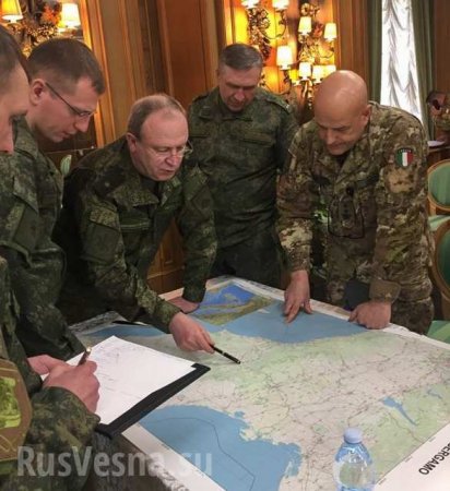 Бросок в Бергамо: Колонна армии России двинулась спасать итальянцев (ФОТО)