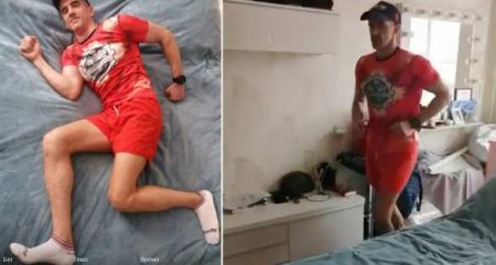 Российский спортсмен на карантине пробежал 100 км вокруг кровати за 12 часов (ВИДЕО)
