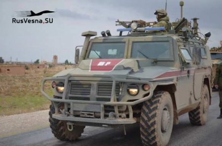 Военные России и Турции проводят совместную операцию на территории боевиков в Идлибе (ФОТО)
