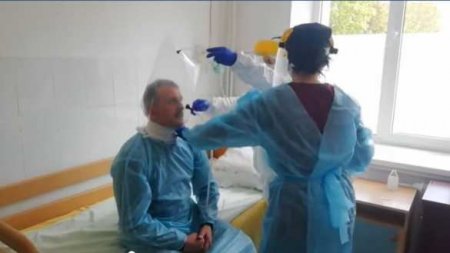Медицина по-украински: в Тернопольской области аппарат ИВЛ заменили пакетом на голову (ВИДЕО)