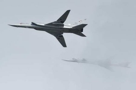 Пролёт над Чёрным морем из кабины пилота Ту-22М3 — впечатляющие кадры (ВИДЕО)