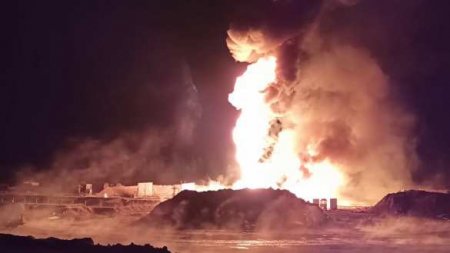 Огонь! — как российская артиллерия ликвидировала пожар на нефтепроводе (ВИДЕО)
