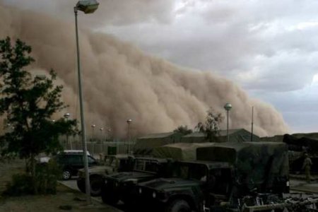На США надвигается опасное гигантское пылевое облако