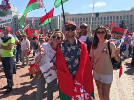 Митинг в поддержку Лукашенко — Смотрите и комментируйте с РВ — Прямая трансляция