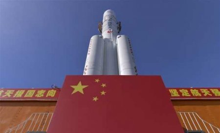 Китай запустил ракету-носитель с секретным спутником