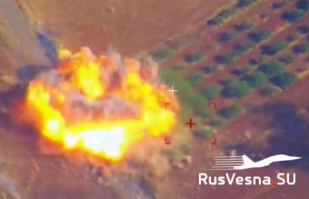 СРОЧНО: Мощные взрывы! — ВКС России уничтожили тайные базы иностранных наёмников в Сирии (ВИДЕО)