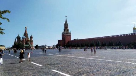 Голый мужчина проскакал по Красной площади «в память о Достоевском» (ВИДЕО)