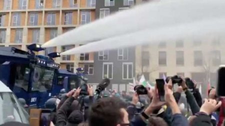 Столкновения в Берлине: народный бунт против властей (ФОТО, ВИДЕО)