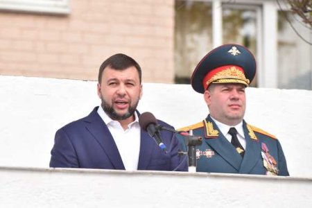 Первый призыв «срочников» в ДНР — Денис Пушилин поприветствовал новобранцев на принятии присяги (ФОТО)