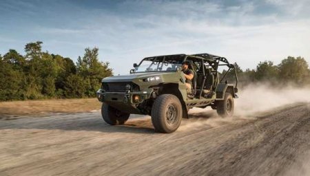 General Motors представил военный электромобиль для пехоты (ФОТО)