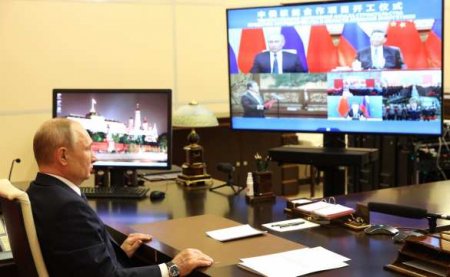 Путин и Си Цзиньпин дали старт строительству атомных объектов