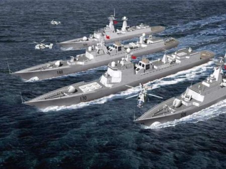 Военные корабли КНР вошли в территориальные воды Японии