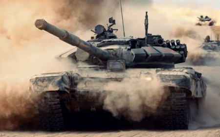 Необычные танки Т-72 и С-300 замечены в США (ФОТО)