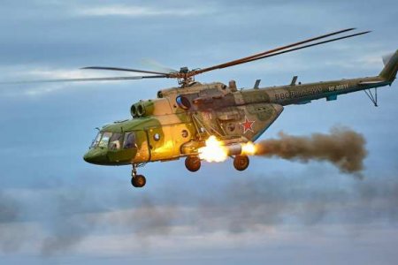 Военный вертолёт упал под Ульяновском: подробности и кадры (ВИДЕО)