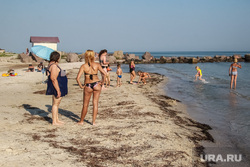 На Херсонские пляжи начали возвращаться отдыхающие. Они не боятся украинской угрозы