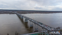 На пермском мосту восстановили движение после аварии