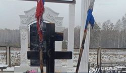 Силовики обратились к жителям Миасса из-за погрома на могилах бойцов СВО