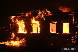 В курганском СНТ «Химик» загорелся дачный дом