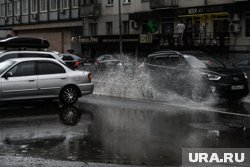 В Екатеринбурге во время мощного ливня выпало рекордное количество осадков